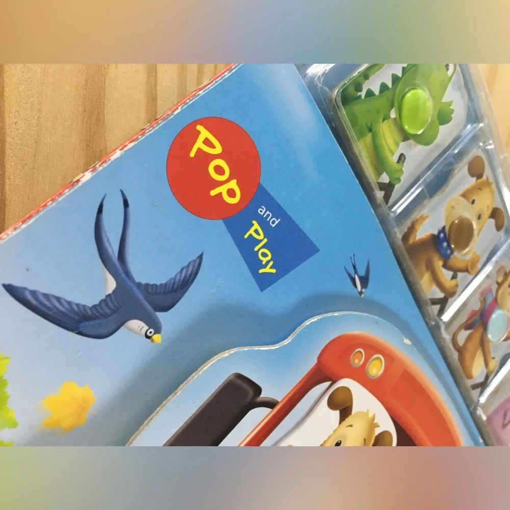2 Pop and Play Books On the Farm and On the move Brenda Ansley Kids Prek school
